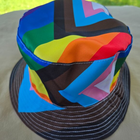 Pride Bucket Hat Rainbow LGBTQIA - Picture 6 of 7
